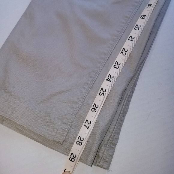 🌸 Michael Kors | Khaki Cotton Chino Pants 32 - Picture 12 of 13